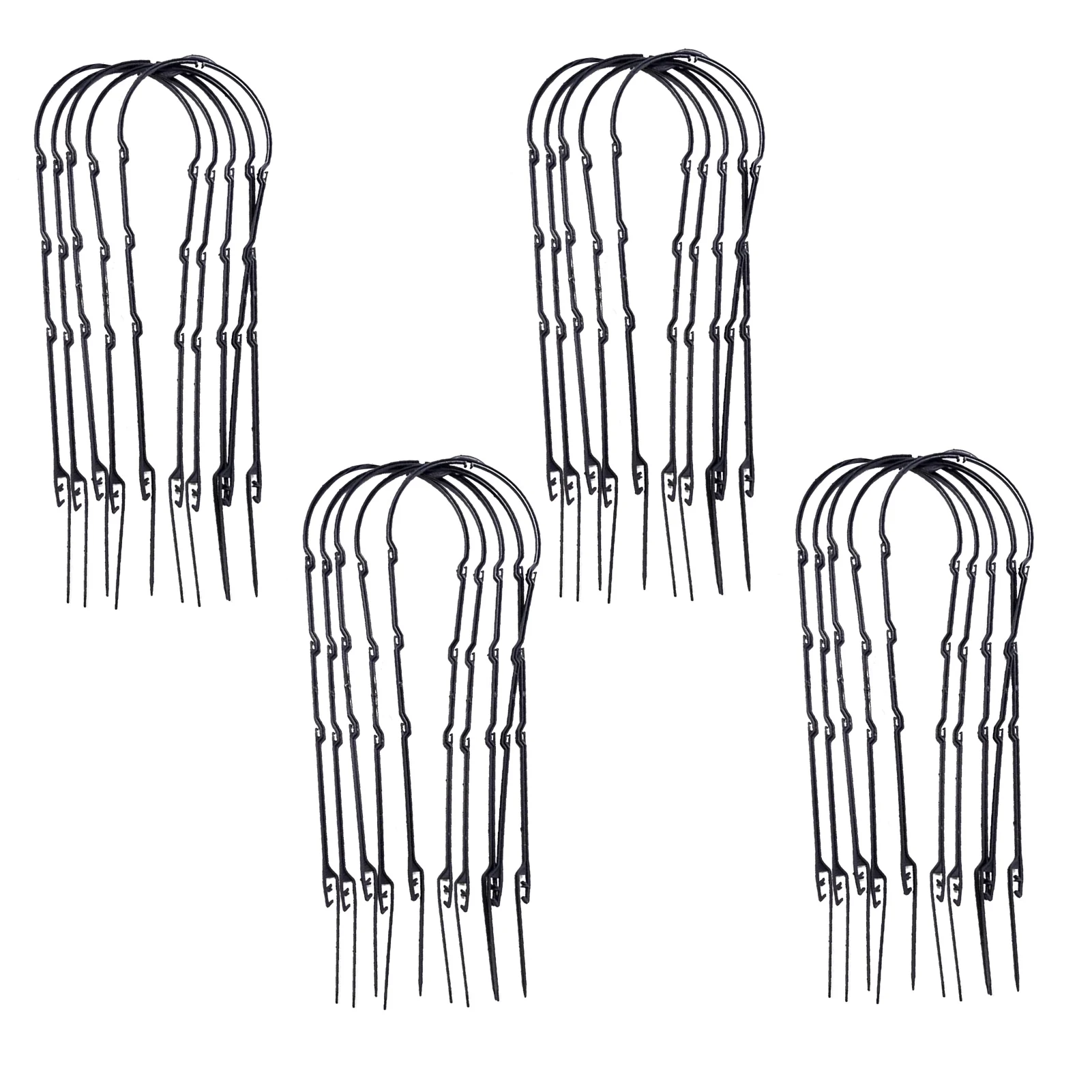 10 Pcs Durable Climbing Vine Rack Plastic Coated Steel Potted Plant Support Frame Flower Vegetables Trellis Brackets
10 Pcs Durable Climbing Vine Rack Plastic Coated Steel Potted Plant Support Frame Flower Vegetables Trellis Brackets