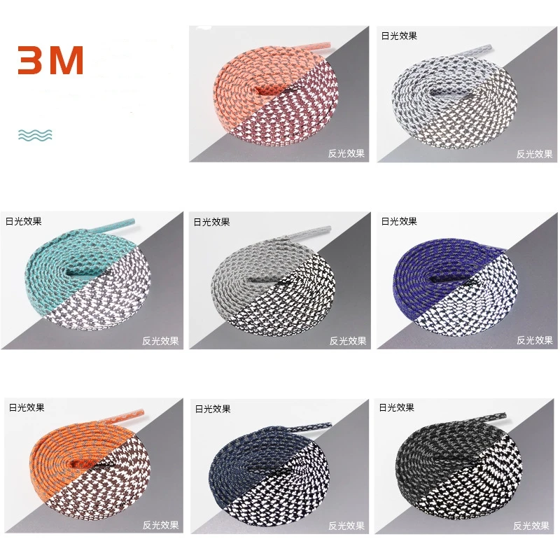 3M Reflective Shoelaces Laser Sequin Shoelace Weave Braided Bracelet Sneakers Running Shoes Lace Adult Children Shoe Strings
3M Reflective Shoelaces Laser Sequin Shoelace Weave Braided Bracelet Sneakers Running Shoes Lace Adult Children Shoe Strings