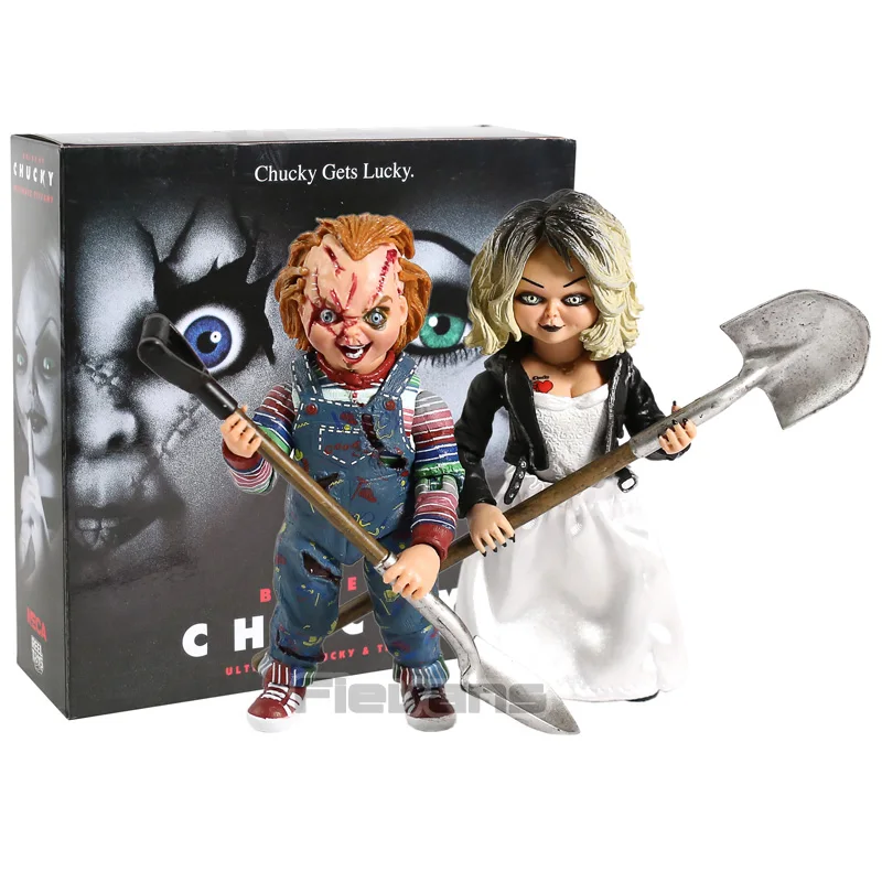 NECA - Bride of Chucky - 5" Scale Action Figure - Ultimate Chucky & Tiffany 2-Pack
NECA - Bride of Chucky - 5" Scale Action Figure - Ultimate Chucky & Tiffany 2-Pack