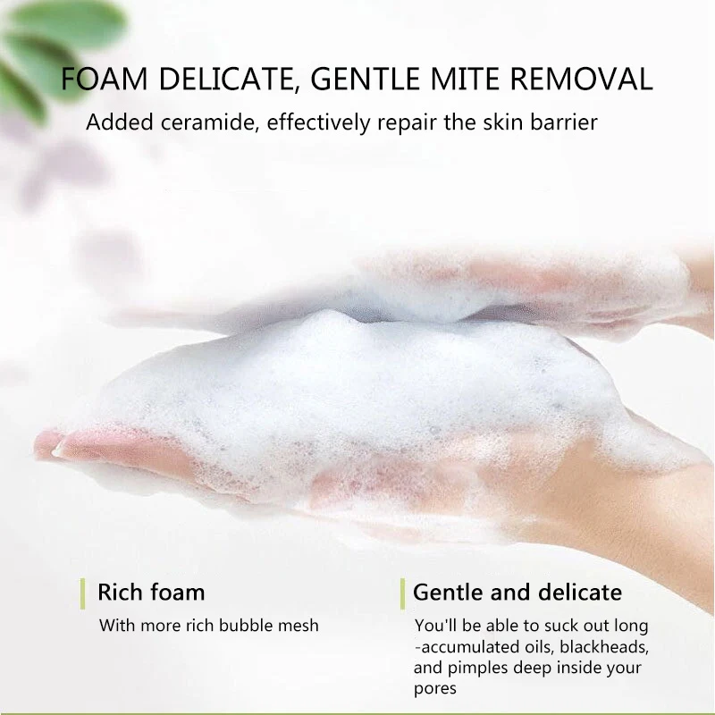 Tea Tree Quick Deep Cleaning Skin Care Soap Moisturizing Oil-control Anti-mites Shrinking Pores Handmade Soap
Tea Tree Quick Deep Cleaning Skin Care Soap Moisturizing Oil-control Anti-mites Shrinking Pores Handmade Soap