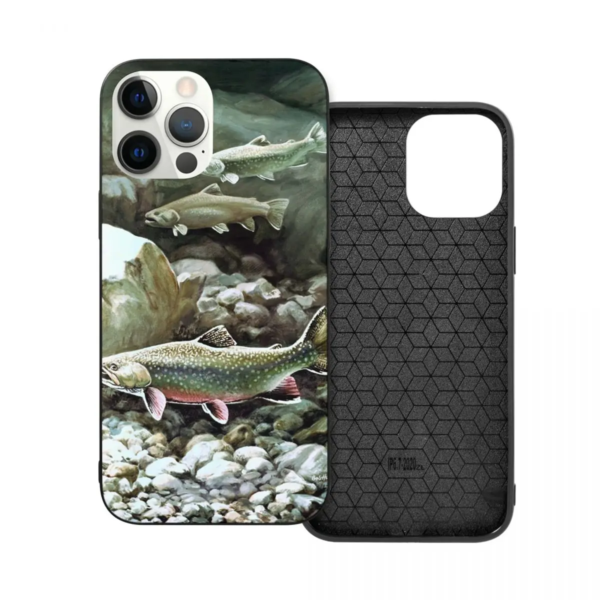 Three Trout PC Glass TPU Phone Bumper for iPhone 12 11 Xs Xr X Pro Max Mini 7 8 Se2 Plus 6 6S
Three Trout PC Glass TPU Phone Bumper for iPhone 12 11 Xs Xr X Pro Max Mini 7 8 Se2 Plus 6 6S