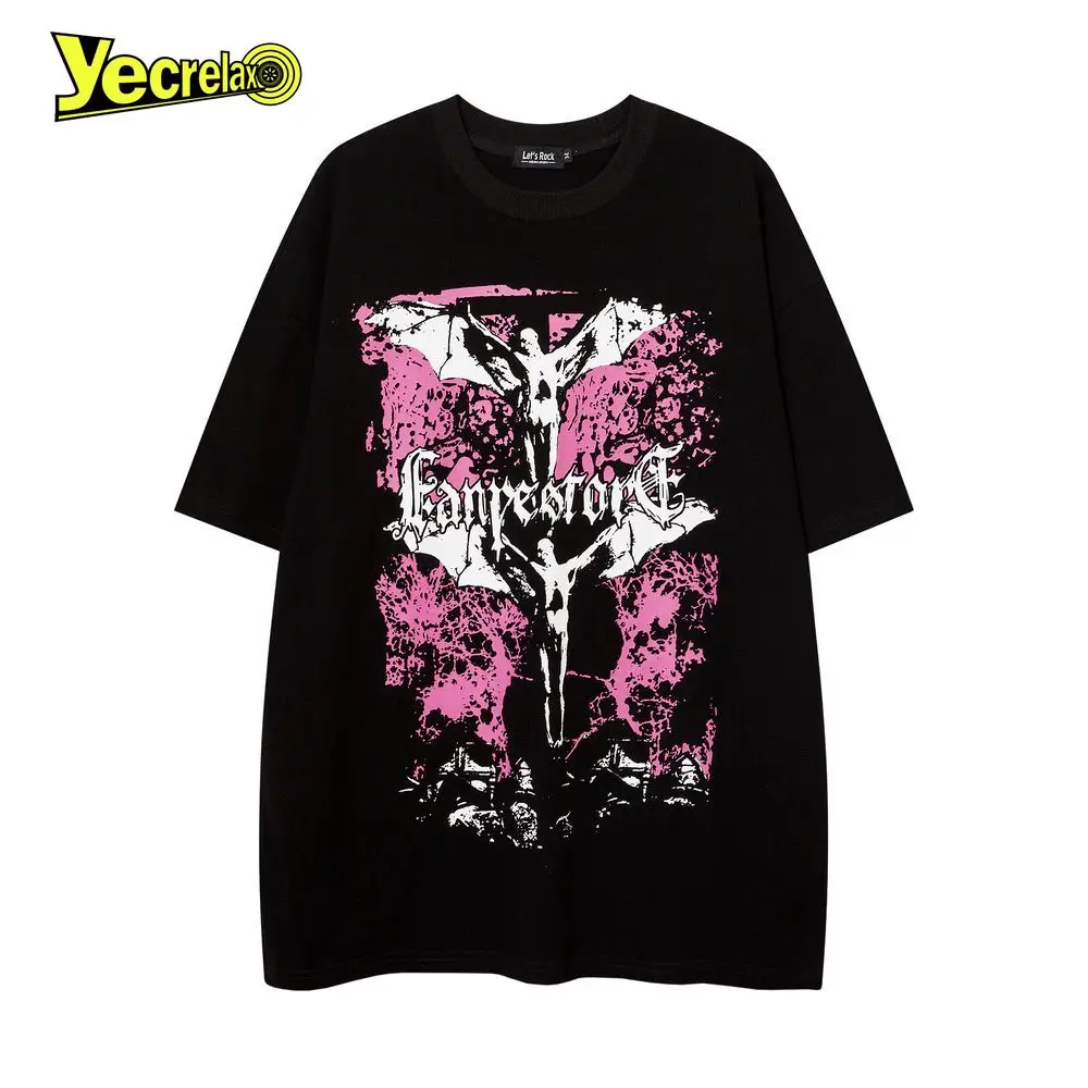 Hip Hop T Shirt Men Women Gothic Streetwear Letter Print Tshirt Streetwear Harajuku Summer Short Sleeve Cotton Oversized T-Shirt
Hip Hop T Shirt Men Women Gothic Streetwear Letter Print Tshirt Streetwear Harajuku Summer Short Sleeve Cotton Oversized T-Shirt