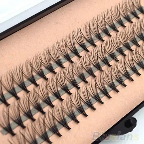 

60 Bundles Mink Eyelash Extension Natural Makeup 3D Russian Volume Faux Eyelashes Individual 20D Cluster Lashes Makeup Cilia