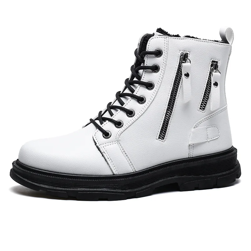 2021 Fashion Autumn Men Boots Leather Warm Ankle Boots High Top Waterproof Motorcycle Boots Shoes Zbottines Hommes
2021 Fashion Autumn Men Boots Leather Warm Ankle Boots High Top Waterproof Motorcycle Boots Shoes Zbottines Hommes