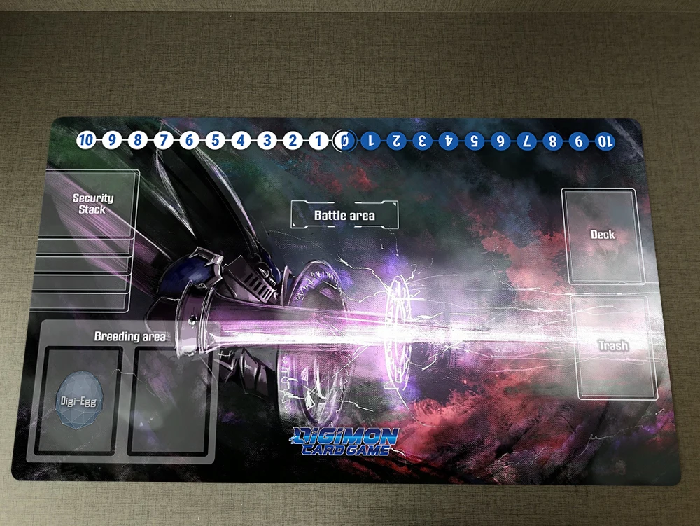 Anime Digimon Dukemon Playmat DTCG CCG Mat Trading Card Game Mat & Card Zones & Free Bag Anti-slip Desk Pad Mousepad 60x35cm
Anime Digimon Dukemon Playmat DTCG CCG Mat Trading Card Game Mat & Card Zones & Free Bag Anti-slip Desk Pad Mousepad 60x35cm