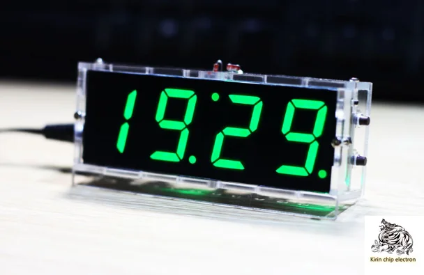 1PCS/LOT 51 microcontroller digital clock kit Light-controlled 1 inch LED digital tube electronic clock DIY bulk with shell
1PCS/LOT 51 microcontroller digital clock kit Light-controlled 1 inch LED digital tube electronic clock DIY bulk with shell