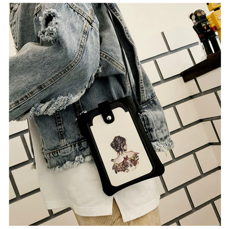 2021 Women Crossbody Shoulder bag Personality pattern Mobile phone bag Coin Purse Fashion High Quality PU Leather Female Wallet
2021 Women Crossbody Shoulder bag Personality pattern Mobile phone bag Coin Purse Fashion High Quality PU Leather Female Wallet