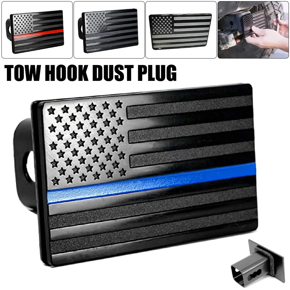 Trailer Hitch Cover Heavy Duty Metal 2" Tow Rear Receiver Plug Cover USA Flag Emblem Hitch Cover Tube Plug for Pickup Trucks SUV
Trailer Hitch Cover Heavy Duty Metal 2" Tow Rear Receiver Plug Cover USA Flag Emblem Hitch Cover Tube Plug for Pickup Trucks SUV