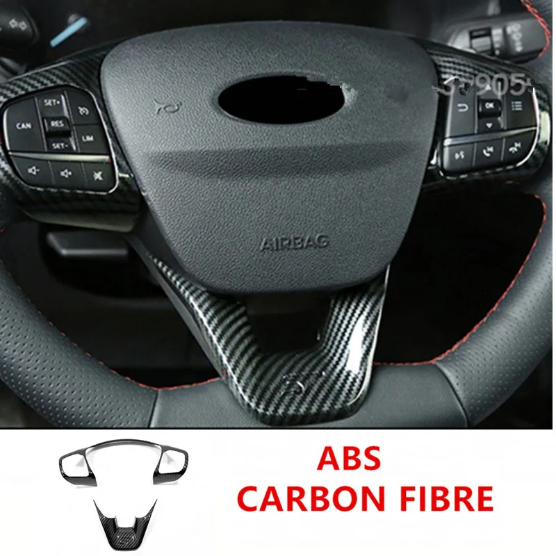 ABS Matte and Carbon Fibre For Ford Focus 2019 Car Steering wheel Button Frame Cover Trim Stickers Car Styling Accessories 2pcs
ABS Matte and Carbon Fibre For Ford Focus 2019 Car Steering wheel Button Frame Cover Trim Stickers Car Styling Accessories 2pcs