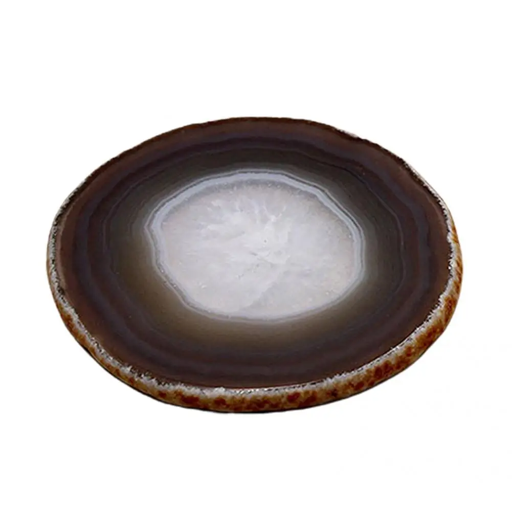 Durable Decorative Break Resistant Drinks Cup Mat Natural Agate Coaster for Makeup Dyed Sliced Agate Cup Holder
Durable Decorative Break Resistant Drinks Cup Mat Natural Agate Coaster for Makeup Dyed Sliced Agate Cup Holder