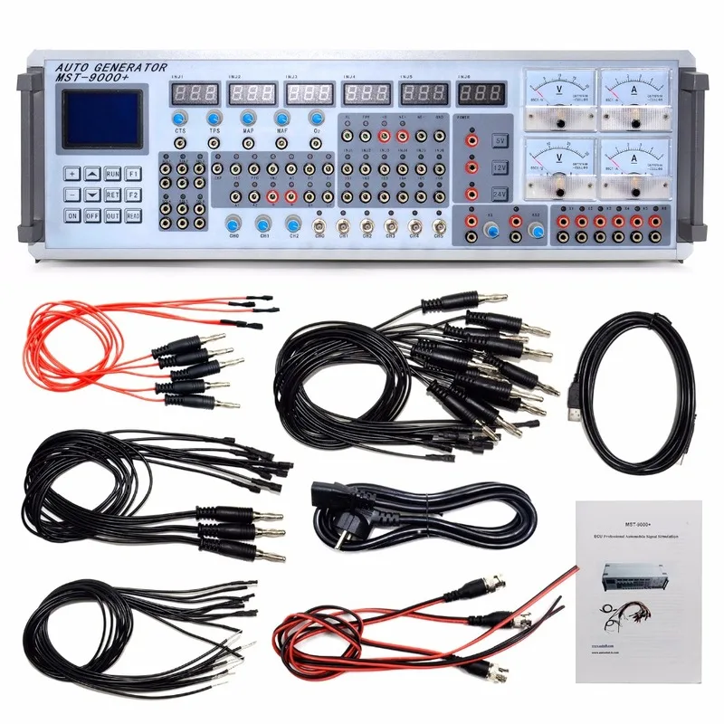 AM-MST9000 Automotive ECU Signal Simulator Testing Bench for Universal Cars with Gasoline Engines
AM-MST9000 Automotive ECU Signal Simulator Testing Bench for Universal Cars with Gasoline Engines