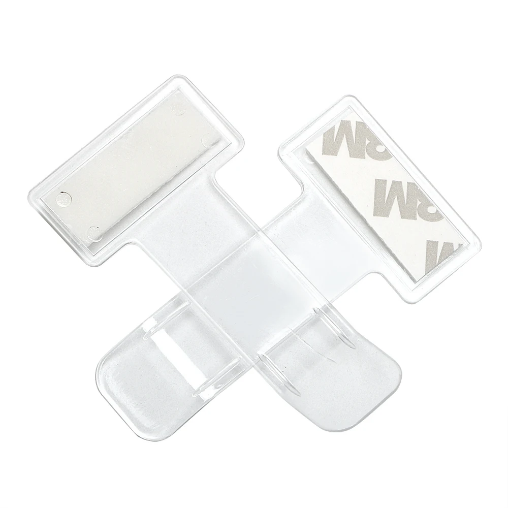 1 Pair Clear Permit Holder 3M Sticker Windscreen Portable Clip Decals Car Windscreen Parking Ticket Mini Practical
1 Pair Clear Permit Holder 3M Sticker Windscreen Portable Clip Decals Car Windscreen Parking Ticket Mini Practical