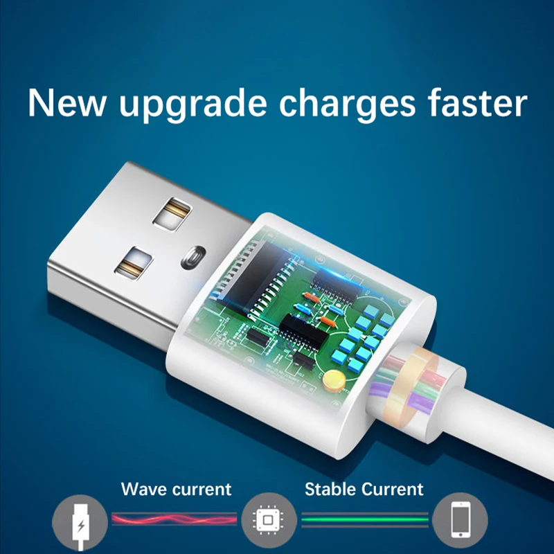 Кабель Micro USB для Samsung Xiaomi Redmi Note 5 Pro Android А 2 м | Мобильные телефоны и аксессуары