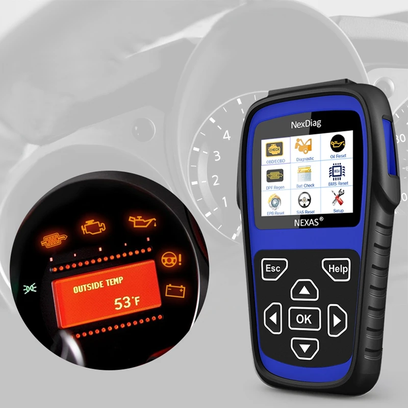 NEXAS ND602 OBD2 diagnostic instrument Car Tools for Land Rover
NEXAS ND602 OBD2 diagnostic instrument Car Tools for Land Rover