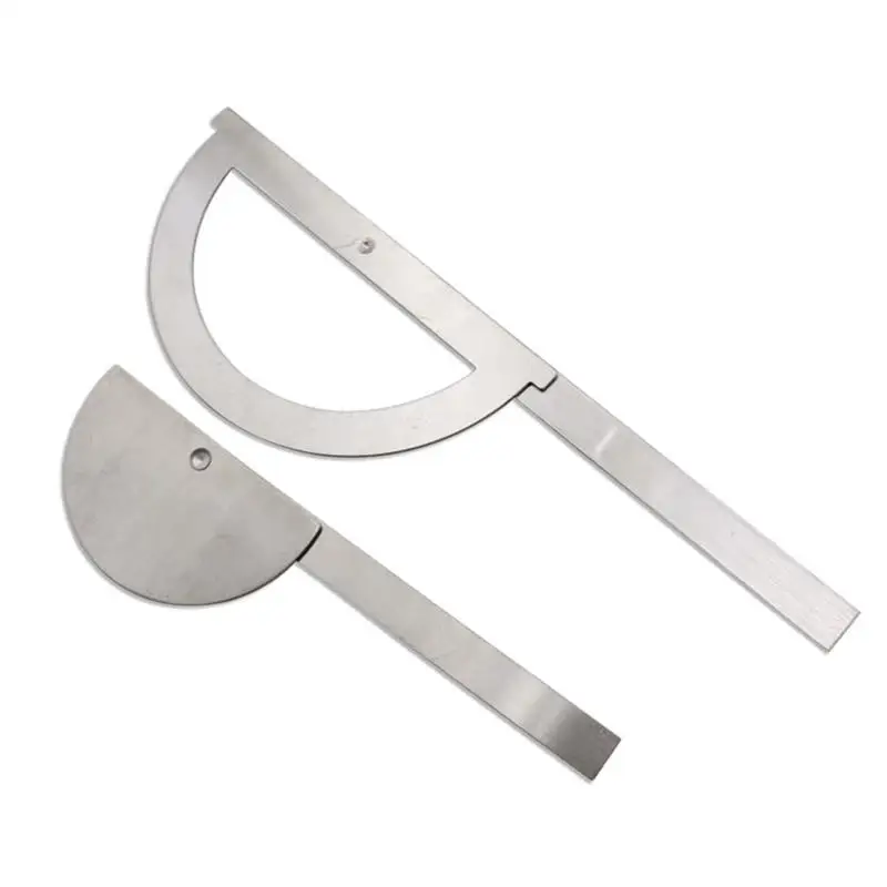 2-in-1 Stainless Steel Protractor Rotary Angle Rule metal Arm Ruler Adjustable Multifunction Mathematics Measuring Tool
2-in-1 Stainless Steel Protractor Rotary Angle Rule metal Arm Ruler Adjustable Multifunction Mathematics Measuring Tool