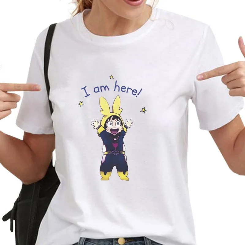 Anime My Hero Academia Women Graphic T shirt Printed Cute Short Sleeve T Shirt Deku I Am Here Casual Loose Tee Fashion Tops
Anime My Hero Academia Women Graphic T shirt Printed Cute Short Sleeve T Shirt Deku I Am Here Casual Loose Tee Fashion Tops