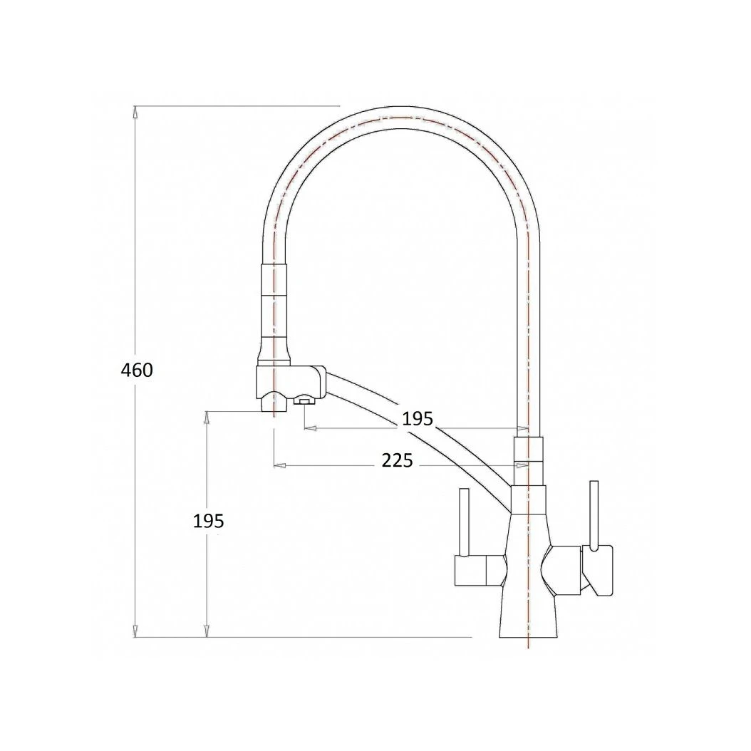 Kitchen faucet under the filter ZorG Sanitary ZR 338-8 YF SATIN Faucets mixer tap Mixer Sink | Строительство и ремонт