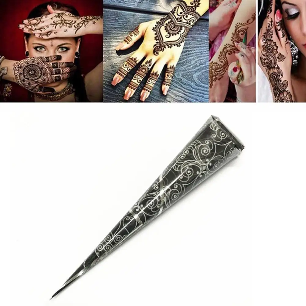 1Pcs Indian Henna Tattoo Paste Cone Body Paint Temporary Mehndi Henna Tattoo body art Sticker Mehndi Body Paint
1Pcs Indian Henna Tattoo Paste Cone Body Paint Temporary Mehndi Henna Tattoo body art Sticker Mehndi Body Paint