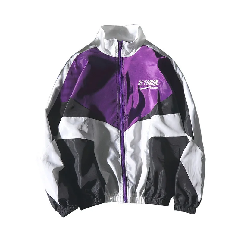 Hip Hop Spring Jackets Men Windbreaker Patchwork Autumn Loose Casual Jacket Couple Thin Jacket Loose Large Size Zipper Coat
Hip Hop Spring Jackets Men Windbreaker Patchwork Autumn Loose Casual Jacket Couple Thin Jacket Loose Large Size Zipper Coat