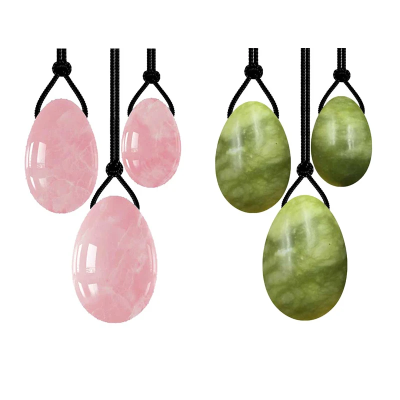 Drilled Rose Quartz Yoni Egg Jade Ball Set Natural Stone Kegel Massage Jade Egg Pelvic Muscle Tightening Crystal Ball Hot Sale
Drilled Rose Quartz Yoni Egg Jade Ball Set Natural Stone Kegel Massage Jade Egg Pelvic Muscle Tightening Crystal Ball Hot Sale
