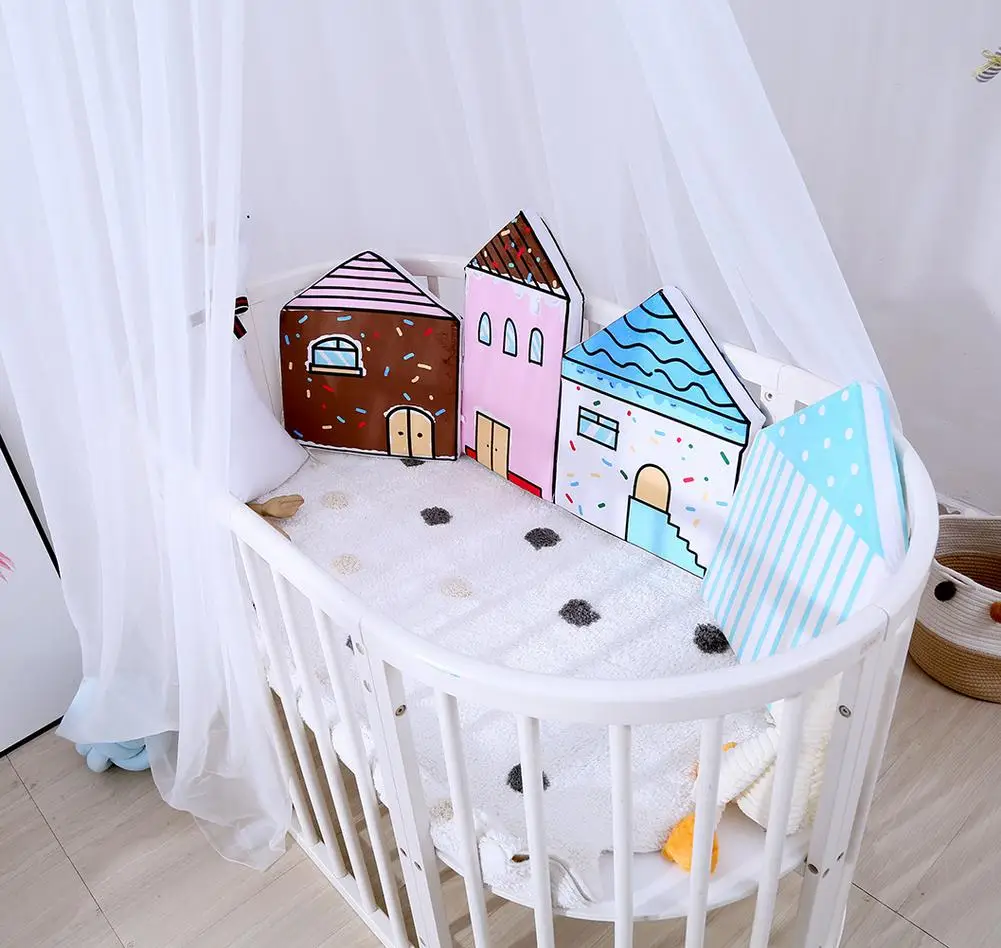 Cotton Infant Room Baby Crib Bumper Cradle Protector Fence Stuffed Baby Velvet Bedding Washable Soft Cradle Guard Pad 
Cotton Infant Room Baby Crib Bumper Cradle Protector Fence Stuffed Baby Velvet Bedding Washable Soft Cradle Guard Pad