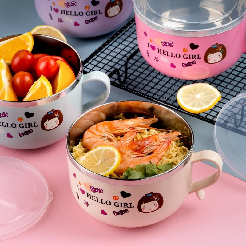 Bubble Bowl Rice Bowl Thickening Double Anti-slip Big Cartoon Stainless Multi-function Norbi Best selling high-quality new
Bubble Bowl Rice Bowl Thickening Double Anti-slip Big Cartoon Stainless Multi-function Norbi Best selling high-quality new