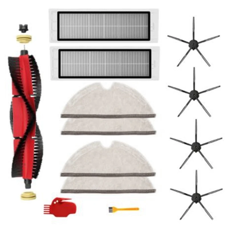 Main Brush Side Brush Mop Filter for Roborock S6 S60 S65 S5 MAx Vacuum Cleaner Accessories
Main Brush Side Brush Mop Filter for Roborock S6 S60 S65 S5 MAx Vacuum Cleaner Accessories