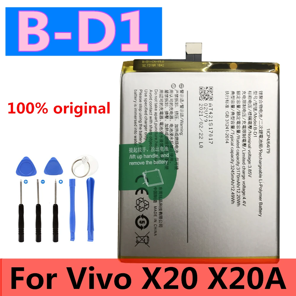 B-A6 B-A8 B-B0 B-B3 B-B7 B-B8 B-B9 Phone Battery For vivo X7 X7Plus XPlay X PLAY 6 X9S 9S X9 PLUS X9i X20 PLUS X21 X21i X23 X23
B-A6 B-A8 B-B0 B-B3 B-B7 B-B8 B-B9 Phone Battery For vivo X7 X7Plus XPlay X PLAY 6 X9S 9S X9 PLUS X9i X20 PLUS X21 X21i X23 X23