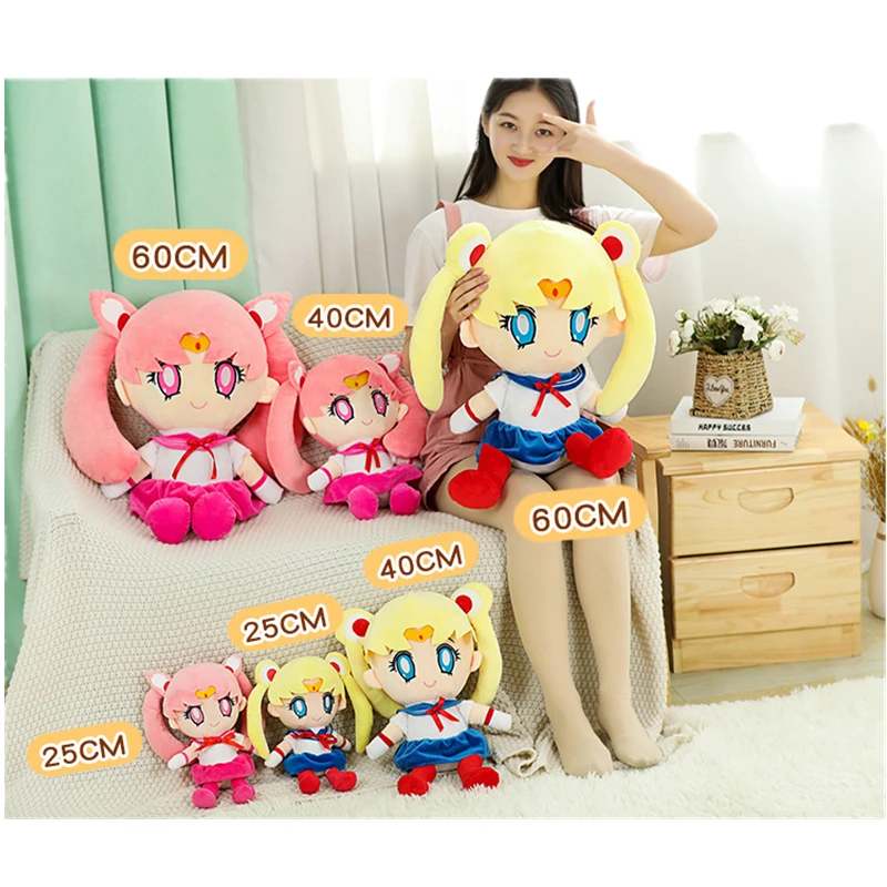 Cute Sailor Moon Plush Doll Moon Hare Stuffed Anime Doll Gift Kawaii Pillow Girl Christmas Birthday Gift
Cute Sailor Moon Plush Doll Moon Hare Stuffed Anime Doll Gift Kawaii Pillow Girl Christmas Birthday Gift