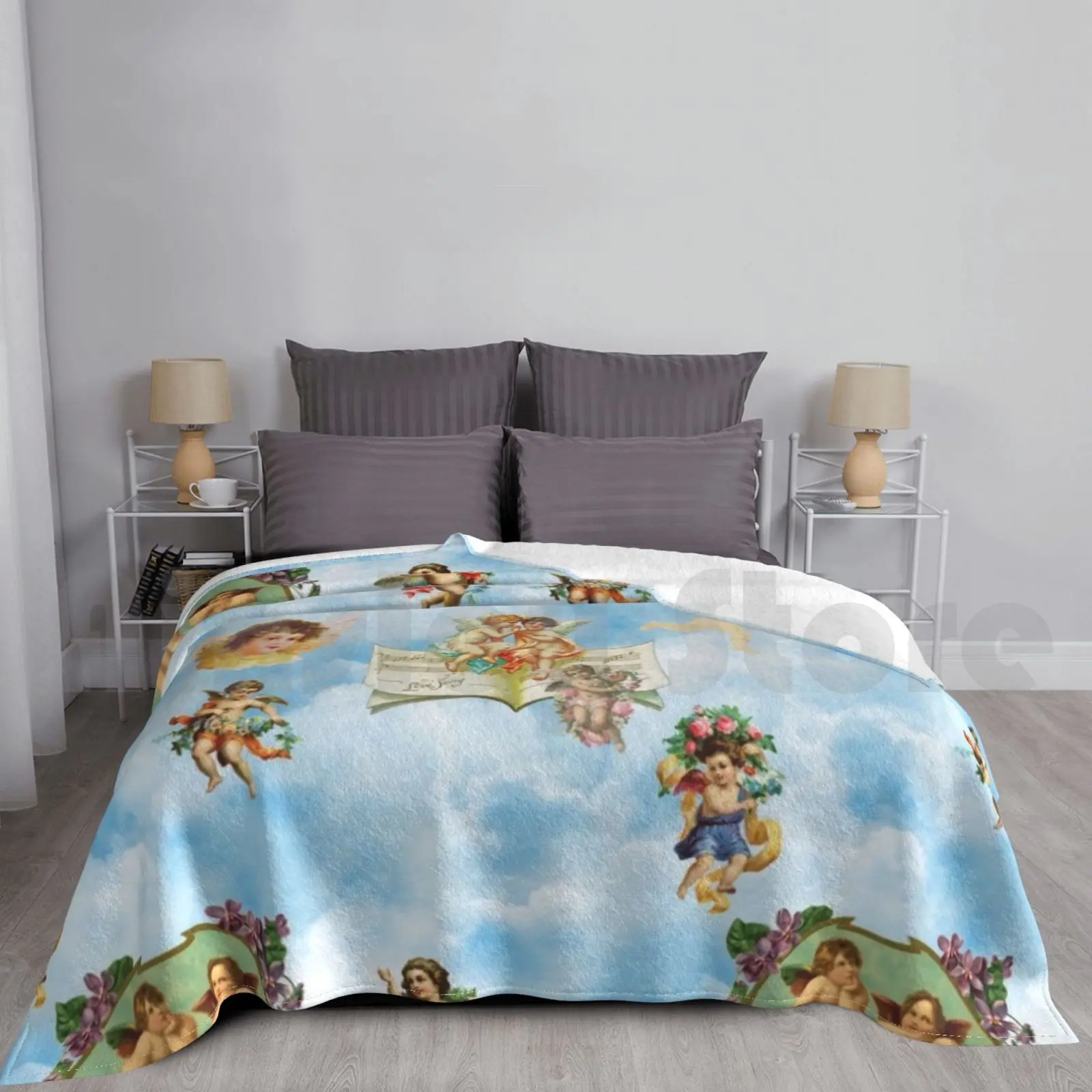 Clouds Angel Cherubs Blanket Super Soft Warm Light Thin Clouds Angel Cherubs Angel Angelic Celestial Heaven Heavenly
Clouds Angel Cherubs Blanket Super Soft Warm Light Thin Clouds Angel Cherubs Angel Angelic Celestial Heaven Heavenly