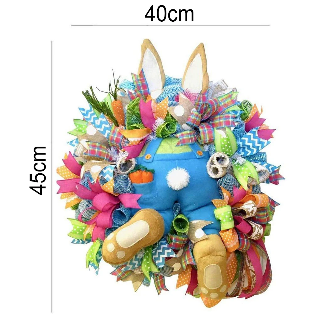 Easter Bunny Wreath Decor for Front Door Family Decoration Props Wall Decor Easter Decorations Craft Supplies Rabbit Door Wreath
Easter Bunny Wreath Decor for Front Door Family Decoration Props Wall Decor Easter Decorations Craft Supplies Rabbit Door Wreath