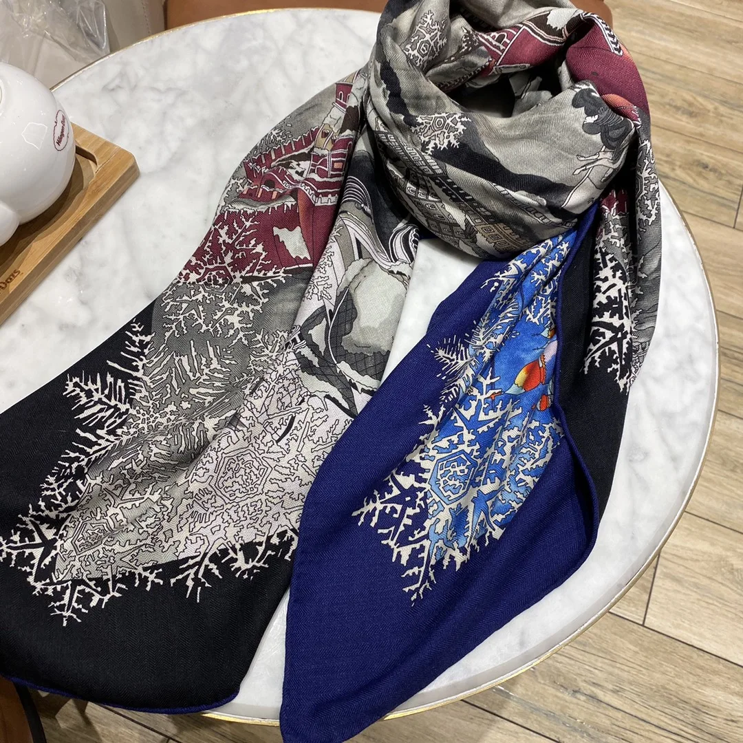 70% Cashmere 30% Silk Scarf Women Fashion Town Print Shawl Stole Winter Warm Oversize Blanket Kerchief Bandana 135*135cm 
70% Cashmere 30% Silk Scarf Women Fashion Town Print Shawl Stole Winter Warm Oversize Blanket Kerchief Bandana 135*135cm