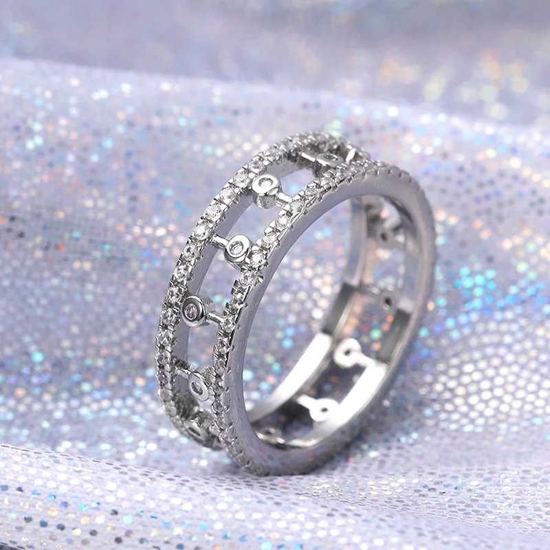 Huitan Korean Fashion Women Finger-rings Hollow Out Band Design Stylish Versatile Party Accessories Daily Wear Statement Rings
Huitan Korean Fashion Women Finger-rings Hollow Out Band Design Stylish Versatile Party Accessories Daily Wear Statement Rings