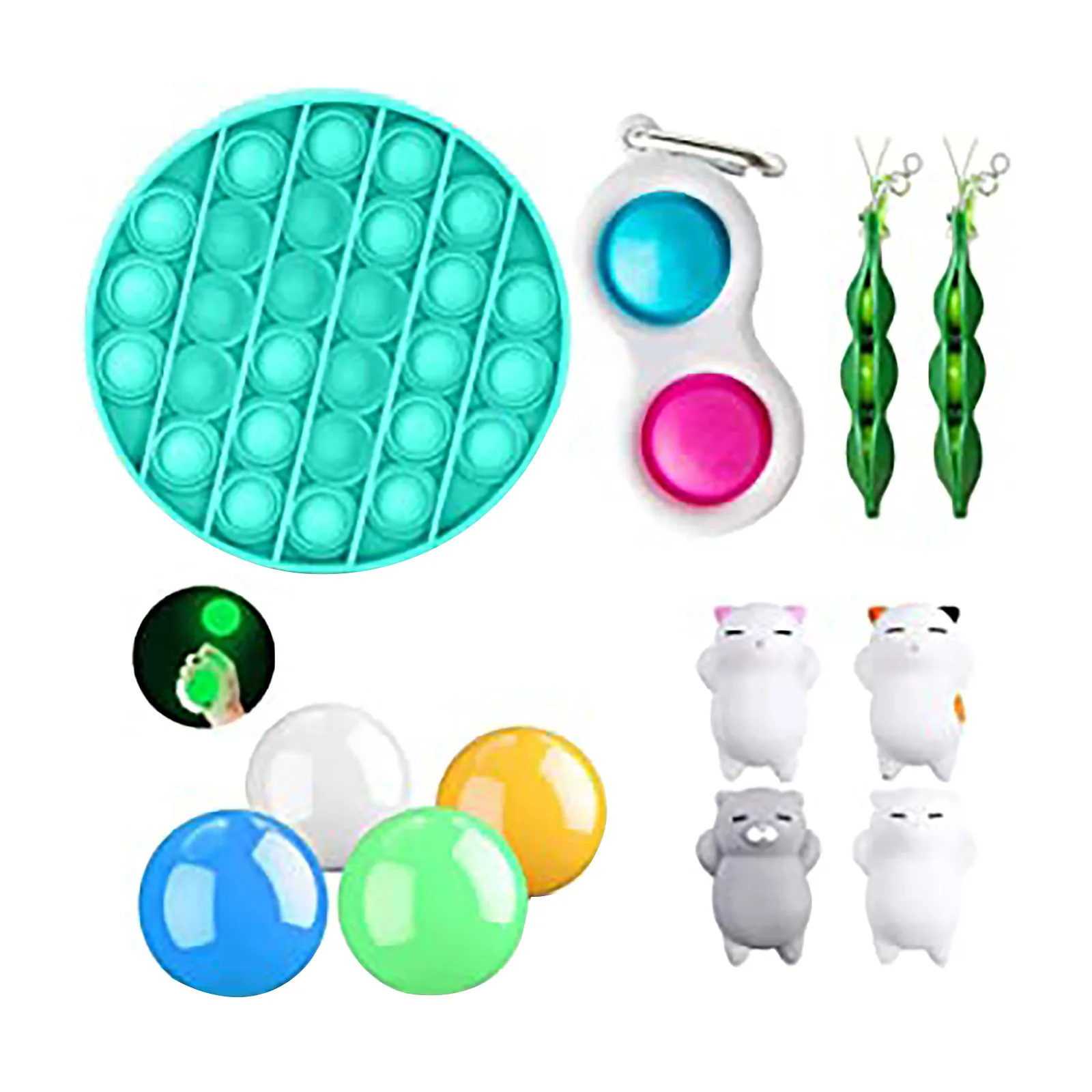 TOP Fidget Toys Pack Anti Stress Set Stretchy Strings Gift Pack Adults Children Squishy Sensory Antistress Relief Figet Toys
TOP Fidget Toys Pack Anti Stress Set Stretchy Strings Gift Pack Adults Children Squishy Sensory Antistress Relief Figet Toys