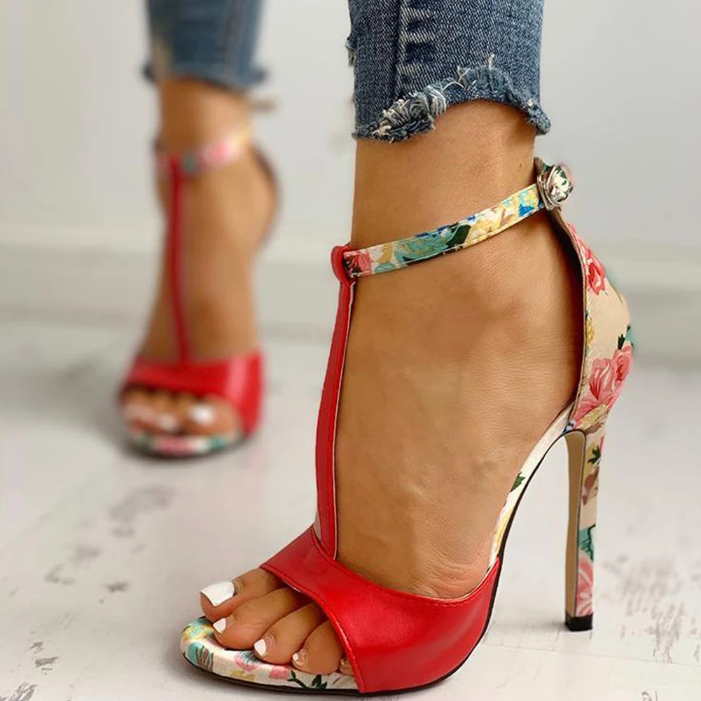 Sorphio New Hot Sale Ins Colorful Flower Print Sandals Summer Party Wedding Sandals Women Elegant High Heels Shoes Woman
Sorphio New Hot Sale Ins Colorful Flower Print Sandals Summer Party Wedding Sandals Women Elegant High Heels Shoes Woman