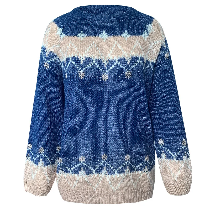 Women Knitted Sweater Fashion Pullovers Ladies Winter Loose Sweater Korean College Style Women Jumper Sueter Mujer
Women Knitted Sweater Fashion Pullovers Ladies Winter Loose Sweater Korean College Style Women Jumper Sueter Mujer