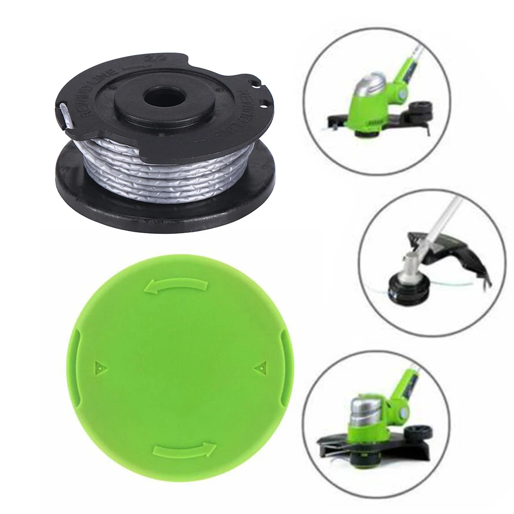 1Pcs 1.5mmx6m Trimmer Spool Line + 1Pcs Cap Cover For Greenworks 21287 24V Grass Cutter String Strimmer Replacement Part Acss
1Pcs 1.5mmx6m Trimmer Spool Line + 1Pcs Cap Cover For Greenworks 21287 24V Grass Cutter String Strimmer Replacement Part Acss