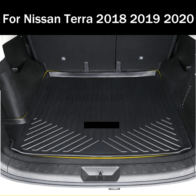 Для Nissan Terra 2018 2019 2020, модифицированный коврик для багажника, TPO, защита окружающей среды, водонепроницаемый коврик для багажника
Для Nissan Terra 2018 2019 2020, модифицированный коврик для багажника, TPO, защита окружающей среды, водонепроницаемый коврик для багажника