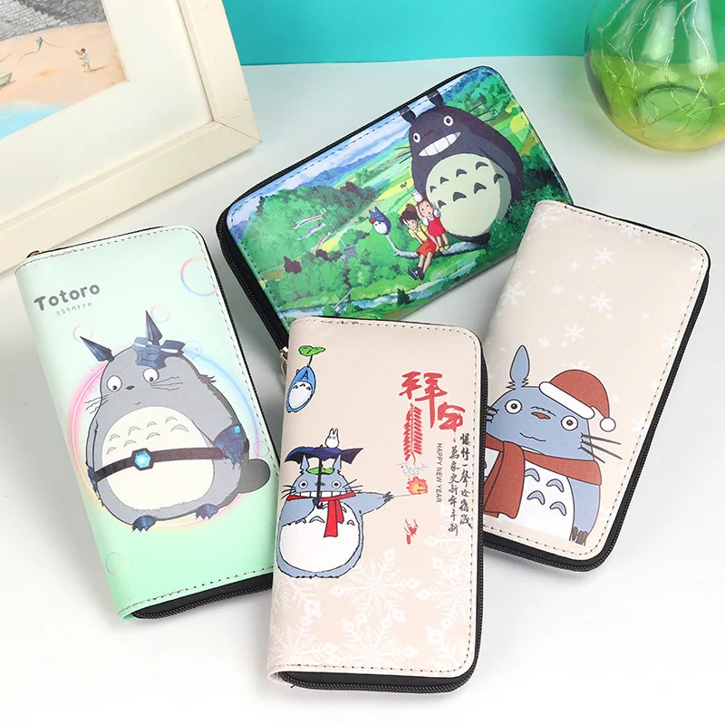 Fashion Anime Cartoon Cute Totoro Women PU Leather Long Zipper Wallet Clutch Student Kawaii Card Holder Coin Purse Money Bag New
Fashion Anime Cartoon Cute Totoro Women PU Leather Long Zipper Wallet Clutch Student Kawaii Card Holder Coin Purse Money Bag New