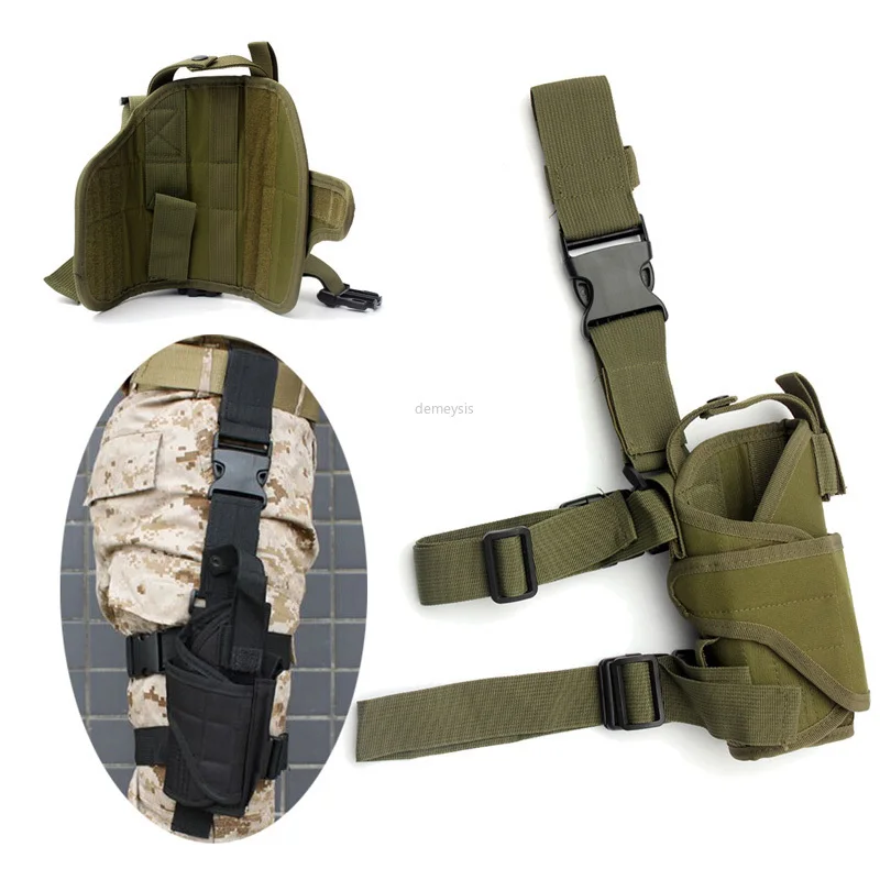 Universal Tactical Pistol Leg Holster Outdoor Shooting Hunting Drop Leg Holster Gun Carry Army Airsoft Gun Thigh Holster Pouches
Universal Tactical Pistol Leg Holster Outdoor Shooting Hunting Drop Leg Holster Gun Carry Army Airsoft Gun Thigh Holster Pouches
