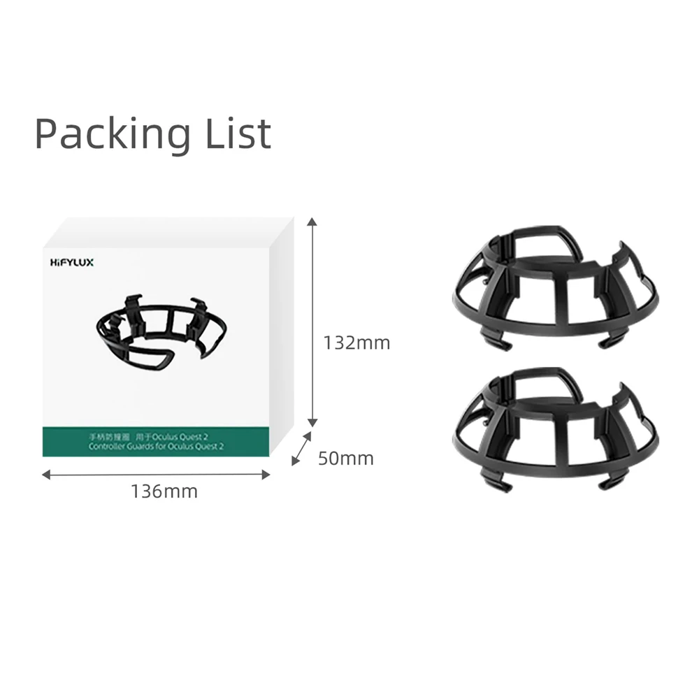 Anti-collision VR Touch Controller Protective Cages For Oculus Quest 2 VR Controller Cage Guard For Oculus Quest 2
Anti-collision VR Touch Controller Protective Cages For Oculus Quest 2 VR Controller Cage Guard For Oculus Quest 2