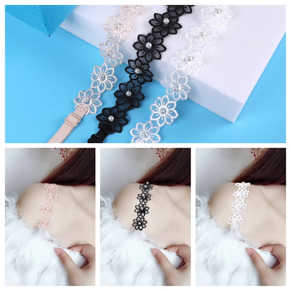 Summer Woman Wide Lace Flower Bra Straps Transparent Adjustable Non-slip Bra Straps Sexy Shoulder Strap Intimates Accessories
Summer Woman Wide Lace Flower Bra Straps Transparent Adjustable Non-slip Bra Straps Sexy Shoulder Strap Intimates Accessories