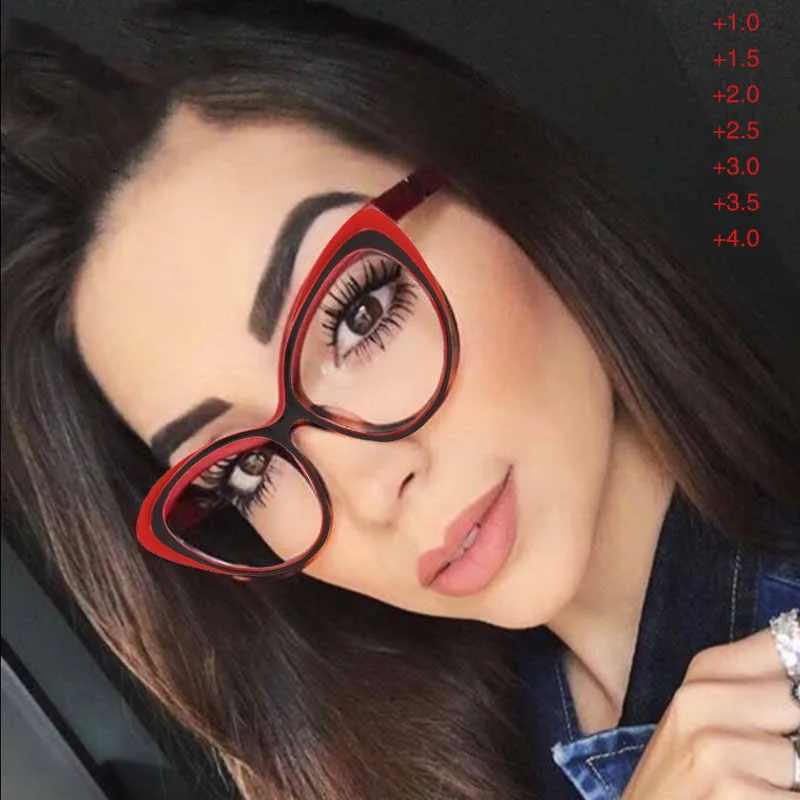 Cat Eye Reading Glasses Women Men Anti-Blue Light Presbyopia Eyeglasses Vintage Retro Hyperopia Optical Diopter Reader Eye Wear
Cat Eye Reading Glasses Women Men Anti-Blue Light Presbyopia Eyeglasses Vintage Retro Hyperopia Optical Diopter Reader Eye Wear