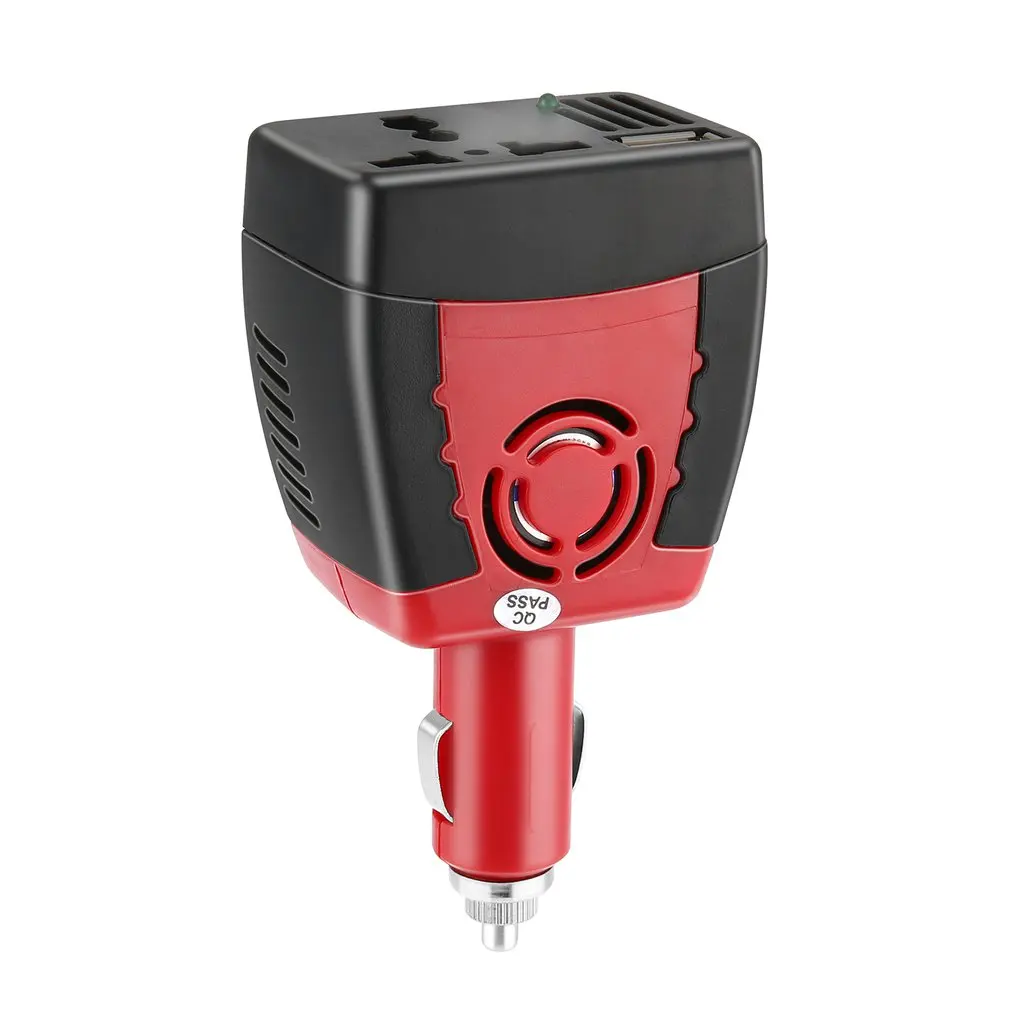 Cigarette Lighter Power Supply 150W 12V DC to 220V AC Car Power Inverter Adapter With USB Charger Port
Cigarette Lighter Power Supply 150W 12V DC to 220V AC Car Power Inverter Adapter With USB Charger Port