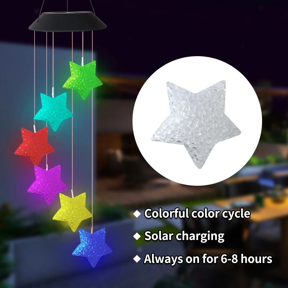 LED Solar Wind Chime Light Snowman Style Outdoor Waterproof Garden Garland Hanging Lights Christmas Holiday Solar Lamp Decor
LED Solar Wind Chime Light Snowman Style Outdoor Waterproof Garden Garland Hanging Lights Christmas Holiday Solar Lamp Decor