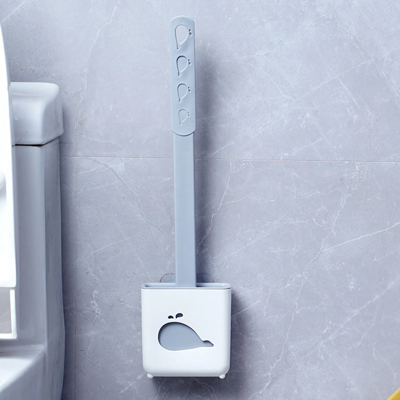 1pc Silicone Toilet Brush With Storage Box Anti-mildew And Breathable Toilet Cleaning Brush Home Wall Hanging Toilet Brush#W 
1pc Silicone Toilet Brush With Storage Box Anti-mildew And Breathable Toilet Cleaning Brush Home Wall Hanging Toilet Brush#W