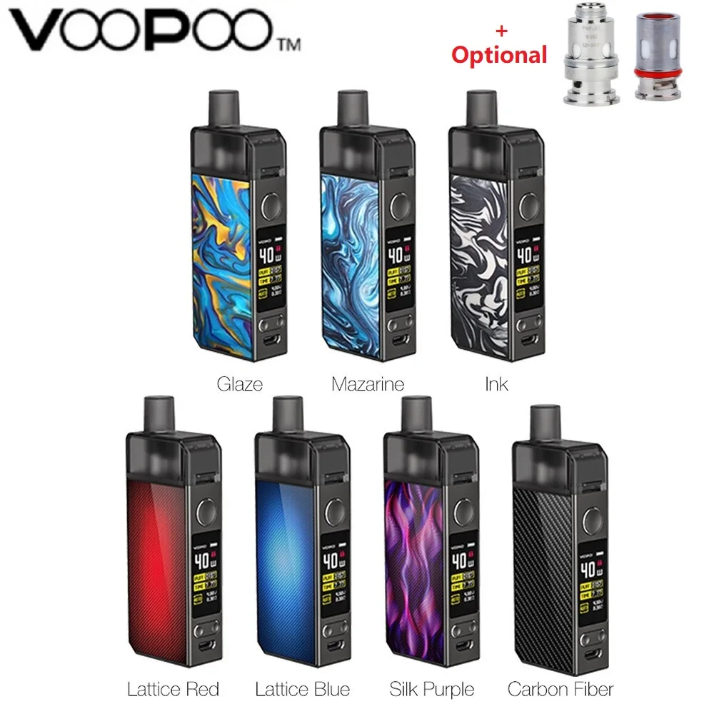 Оригинальный VOOPOO NAVI Pod Комплект 1500 мАч встроенный Батарея & 3 8 мл ген. AI (chips On Board)