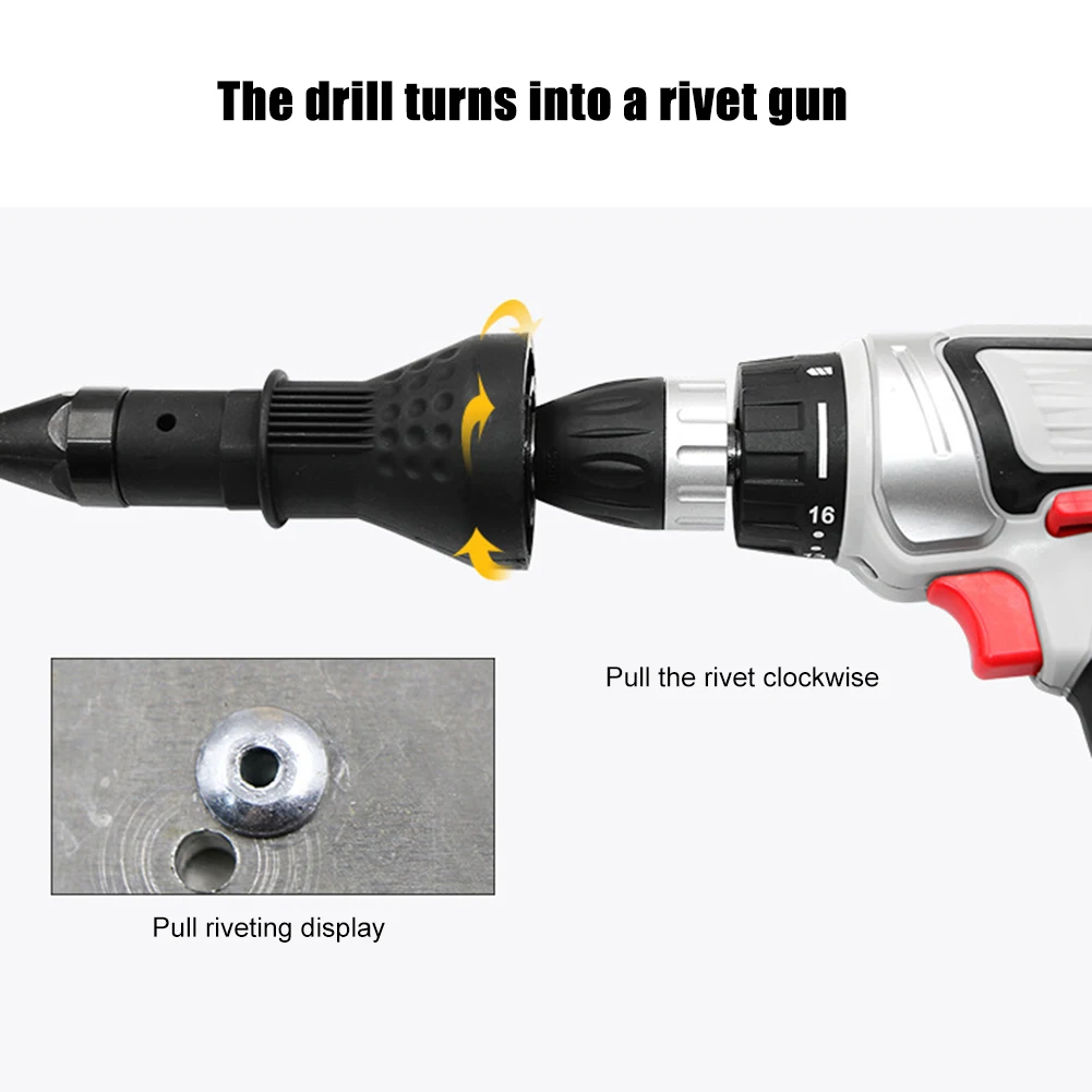 6pcs Nut Gun Insert Threaded Pull Setter Electric Rivet Nut Gun Rivet Conversion Adapter Rivets Power Drill Tool dropshipping
6pcs Nut Gun Insert Threaded Pull Setter Electric Rivet Nut Gun Rivet Conversion Adapter Rivets Power Drill Tool dropshipping