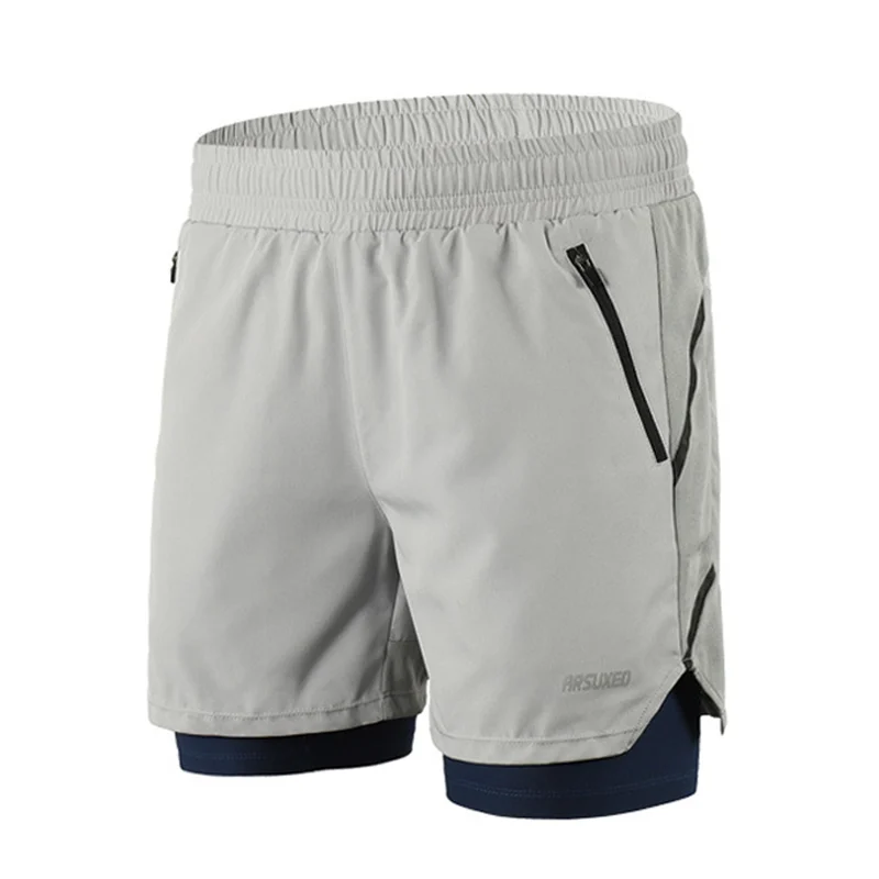 Quick Dry 2 in 1 Running Shorts Men Breathable Activewear Exercise Jogging Sportswear Gym Training Shorts With Zipper Pocket
Quick Dry 2 in 1 Running Shorts Men Breathable Activewear Exercise Jogging Sportswear Gym Training Shorts With Zipper Pocket