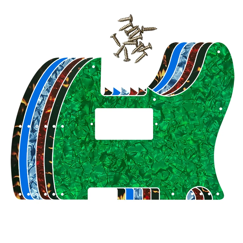 Fei ManGuitar Parts For US Standard 8Screw Holes Tele Telecaster With PAF Humbucker Guitar Pickguard Scratch Plate Flame Pattern
Fei ManGuitar Parts For US Standard 8Screw Holes Tele Telecaster With PAF Humbucker Guitar Pickguard Scratch Plate Flame Pattern